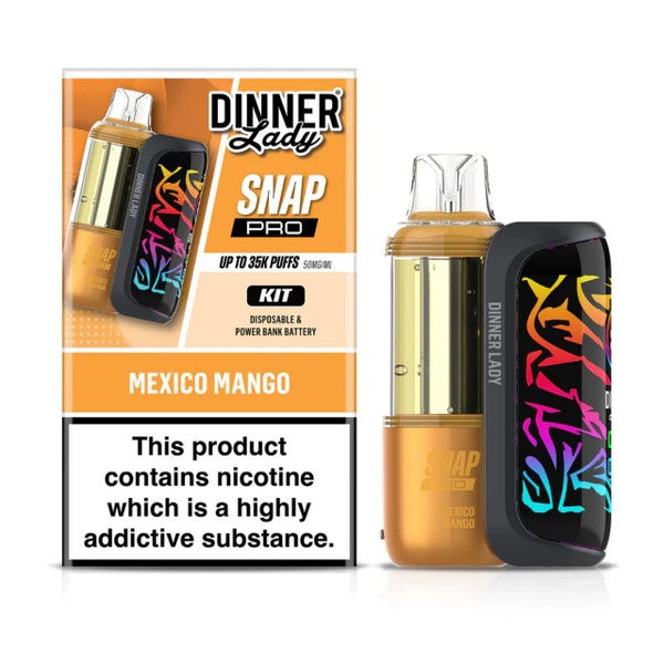 Dinner Lady Snap Pro Kit 35K Puff Disposable Mexico Mango