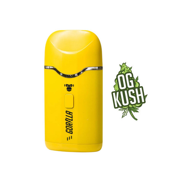 Gorilla HHC + THC-H Live Resin Disposable Vape 3G-OG Kush Hybrid