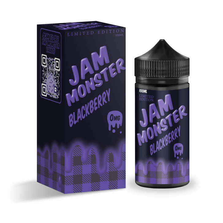 Blackberry Jam E-Liquid 100ml by Jam Monster E-
