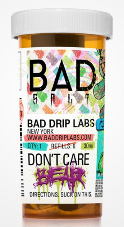 Don't Care Bear Salt eJuice by Bad Drip Labs E-Liquid 30ML