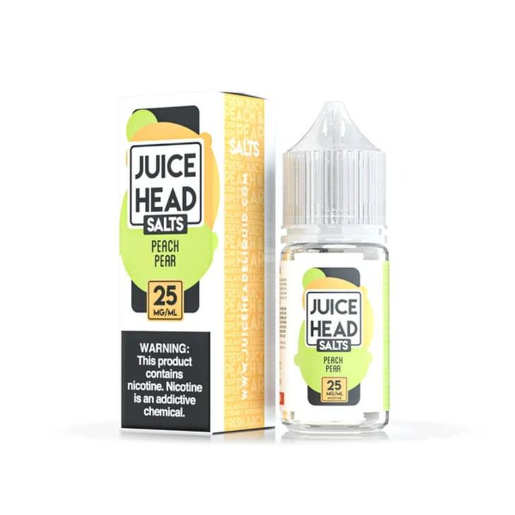 Juice Head Peach Pear Salts 30ml E-Juice
