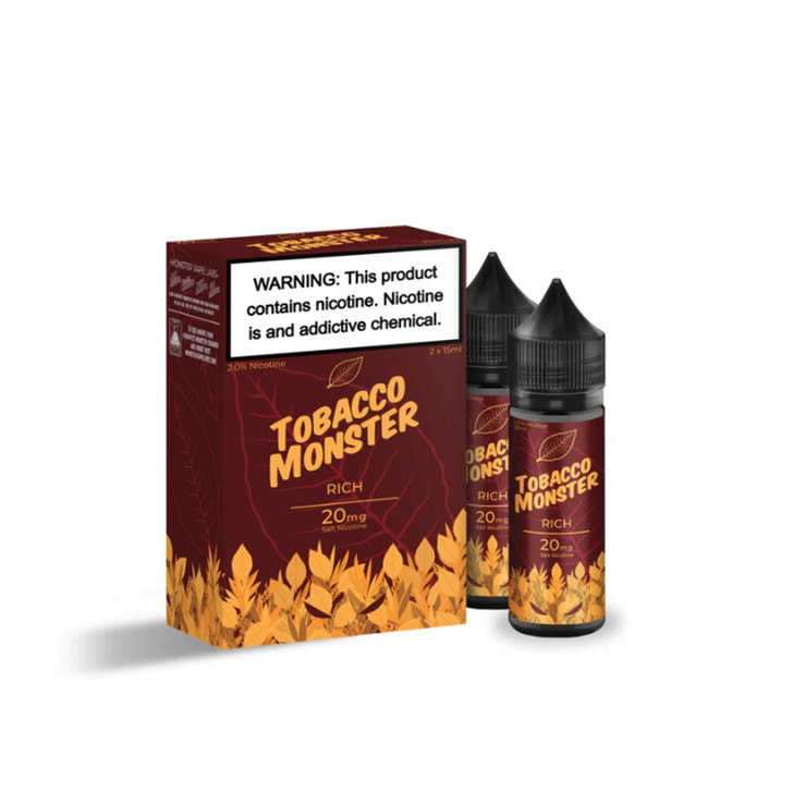 Tobacco Monster Rich Salt 30ml (2x 15ml) eJuice