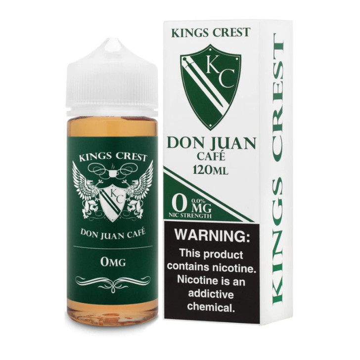Don Juan Cafe 120ml by King's Crest E-Juice