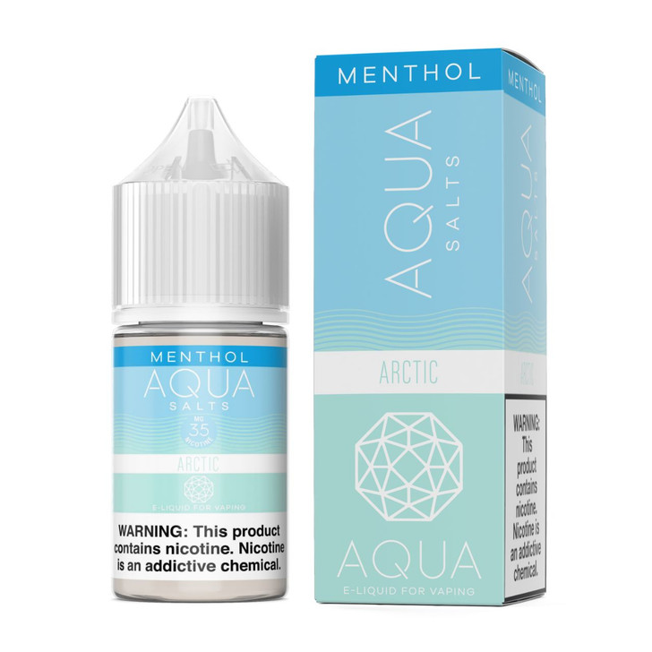 Aqua Salt Arctic Menthol Synthetic Nicotine 30ml E-Juice