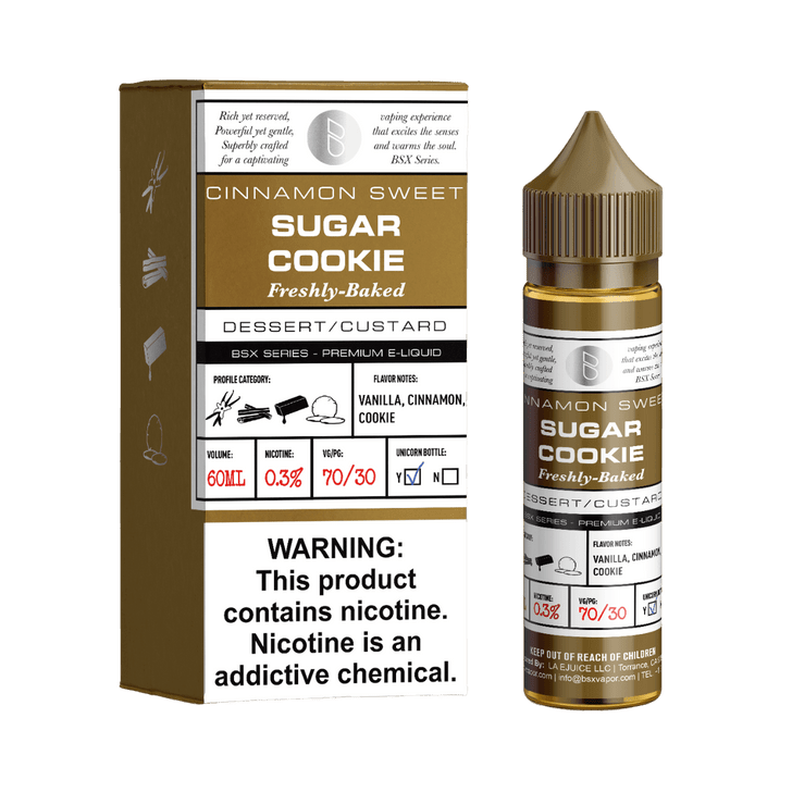 Glas Sugar Cookie 60ml E-Juice