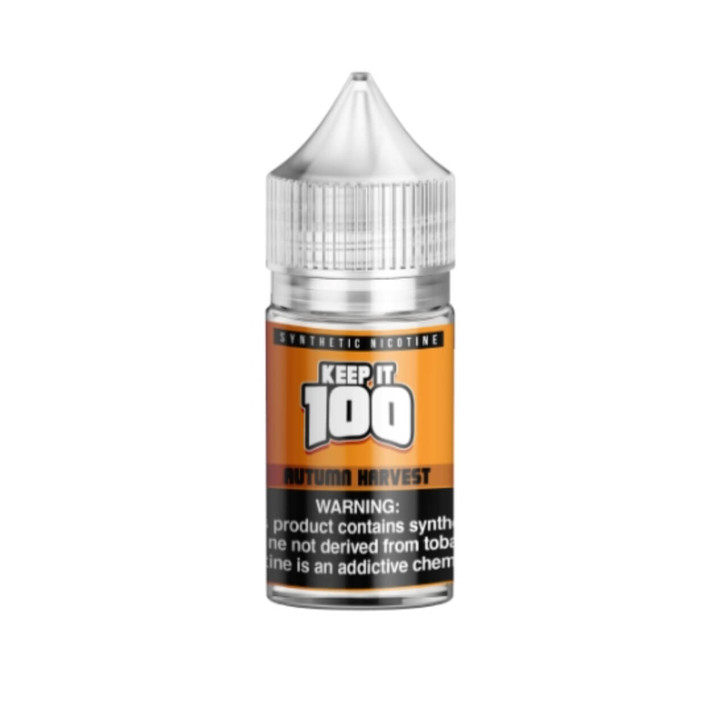 Keep it 100 Autumn Harvest Salt Synthetic Nicotine 30ml E-Juice