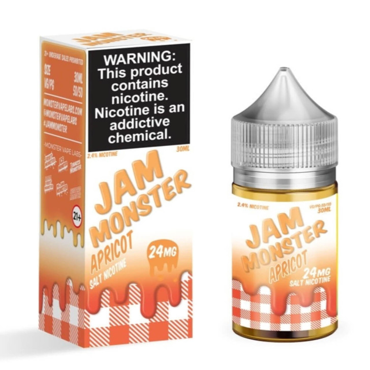 Jam Monster Apricot Salt 30ml E-Juice
