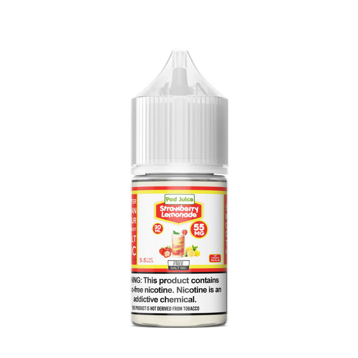 Pod Juice Salt Strawberry Lemonade Tobacco Free Nicotine E-Juice 30ml