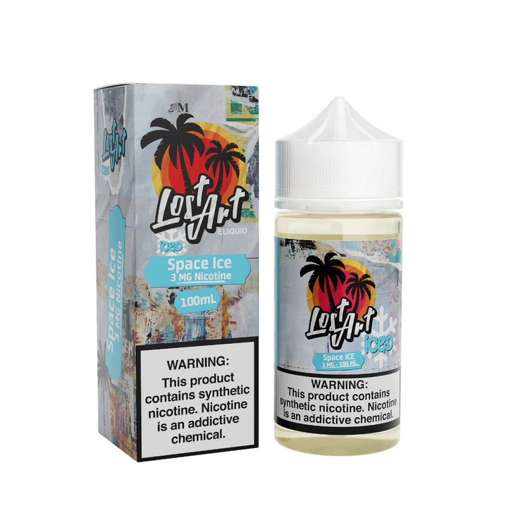 Lost Art Space Ice Synthetic Nicotine 100ml E-Juice