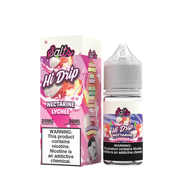 Hi-Drip Salts Nectarine Lychee 30ml E-Juice