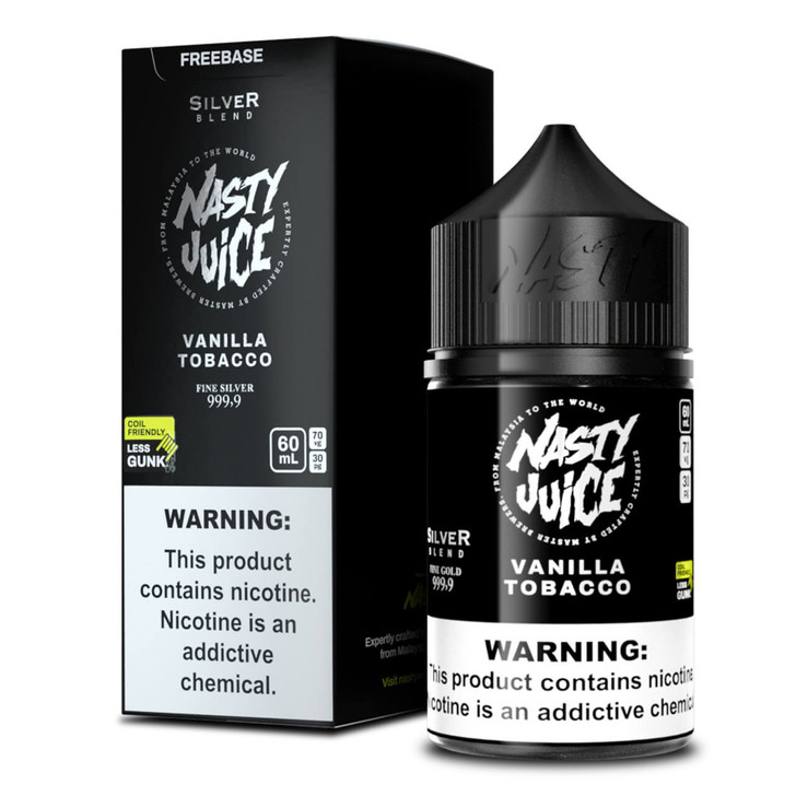 Nasty Silver Blend 60ml E-Juice