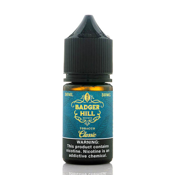 Badger Hill Reserve Salt Classic Tobacco 30ml E-Juice
