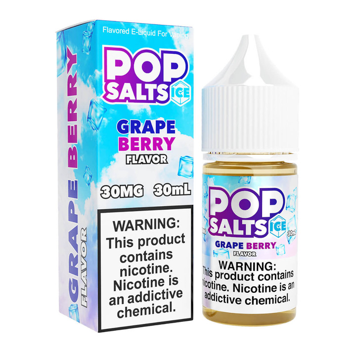 Pop Salts Ice Grape Berry 30ml E-Juice