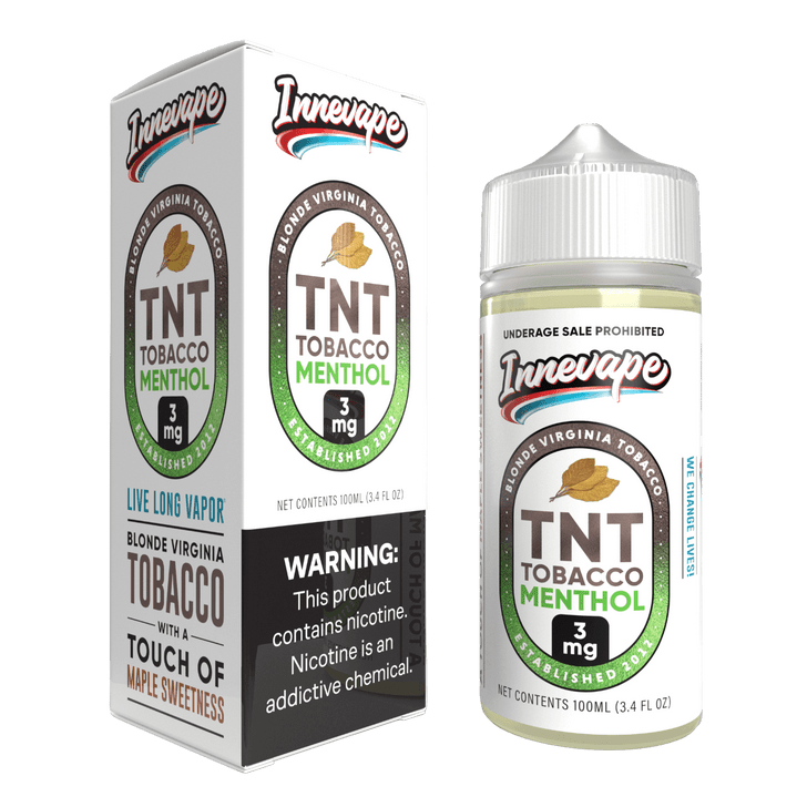 Innevape TNT Tobacco Menthol 100ml E-Juice