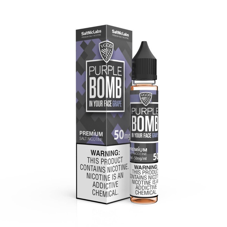 VGOD Purple Bomb SaltNic 30ml Salt E-Juice 50mg