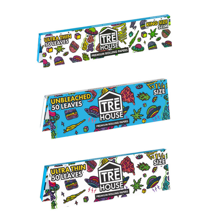 TRĒ House Premium Rolling Papers 