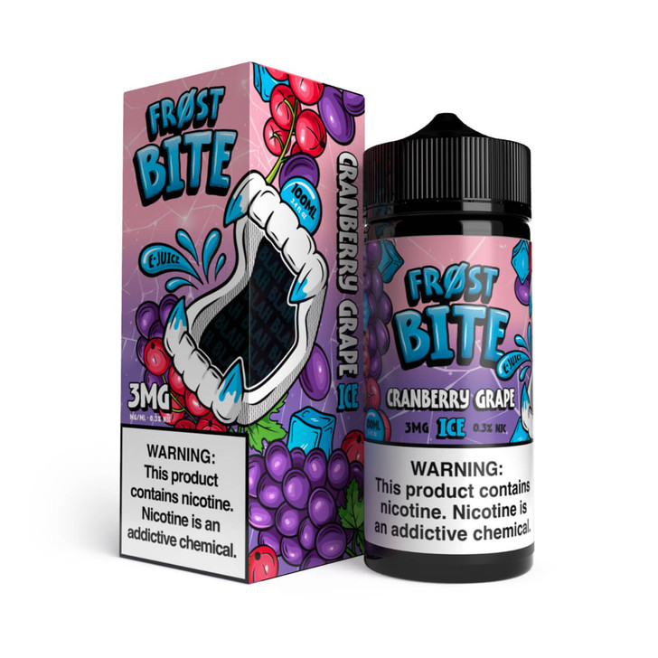 Frost Bite Cranberry Grape Ice 100ml E-Juice