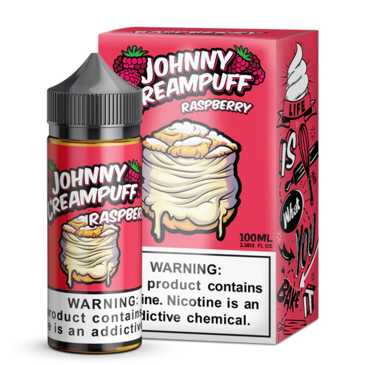 Johnny Creampuff Raspberry 100ml E-Juice