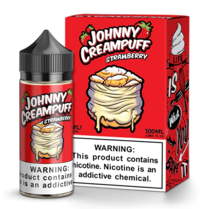 Johnny Creampuff Strawberry 100ml E-Juice