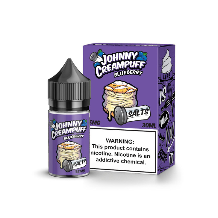 Johnny Creampuff Salts Blueberry 30ml E-Juice