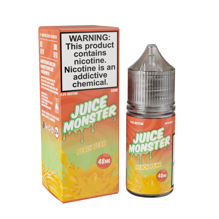 Juice Monster Peach Pear Salt 30ml E-Juice 48mg