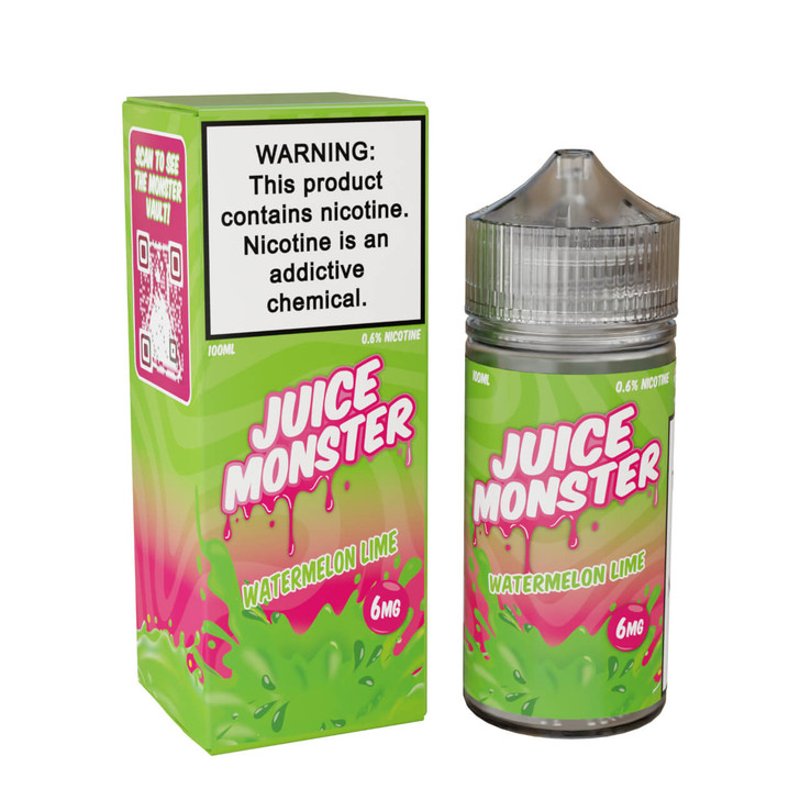 Juice Monster Watermelon Lime 100ml E-Juice 6mg