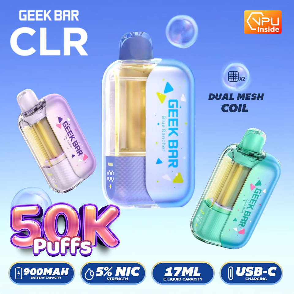Geek Bar CLR 50K Puff Disposable