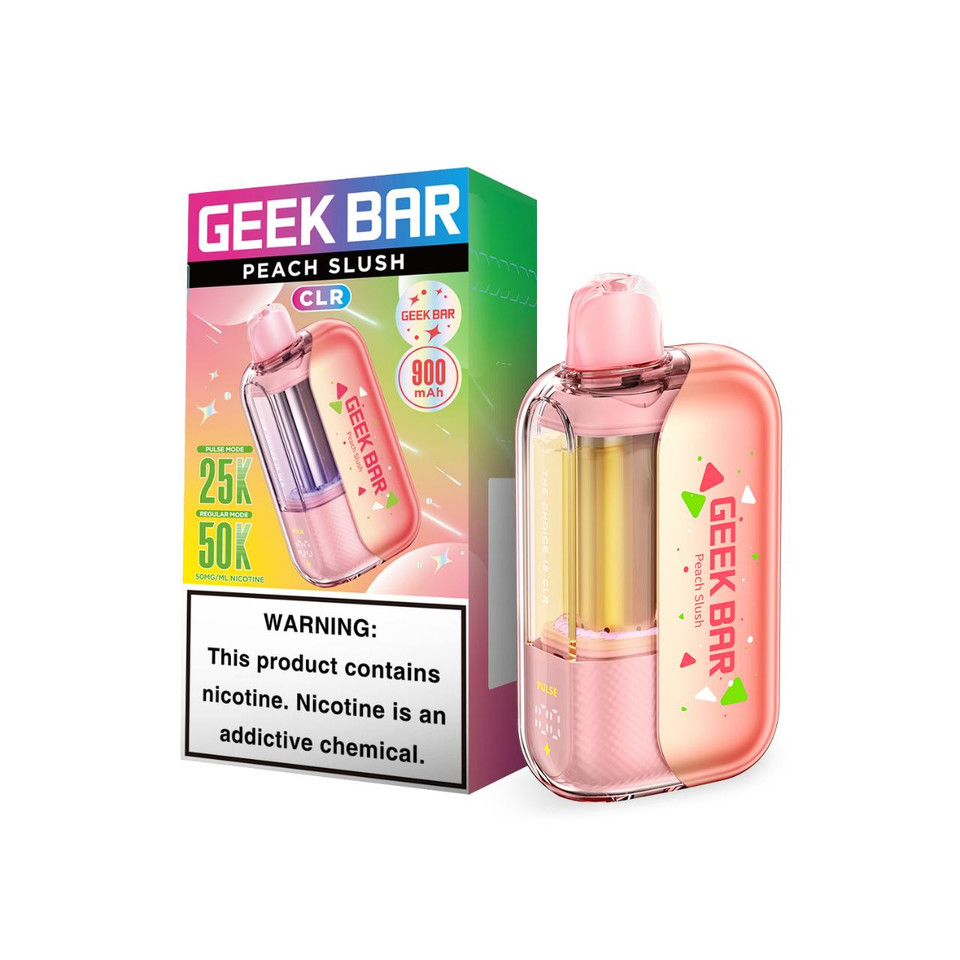 Geek Bar CLR 50K Puff Disposable Peach Slush