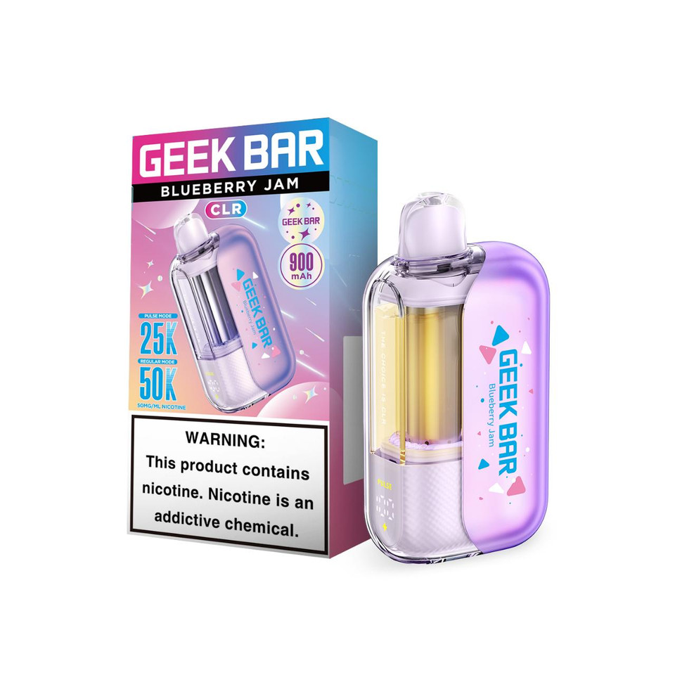 Geek Bar CLR 50K Puff Disposable Blueberry Jam