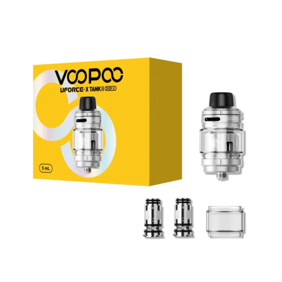 VooPoo Uforce X II Tank-Silver