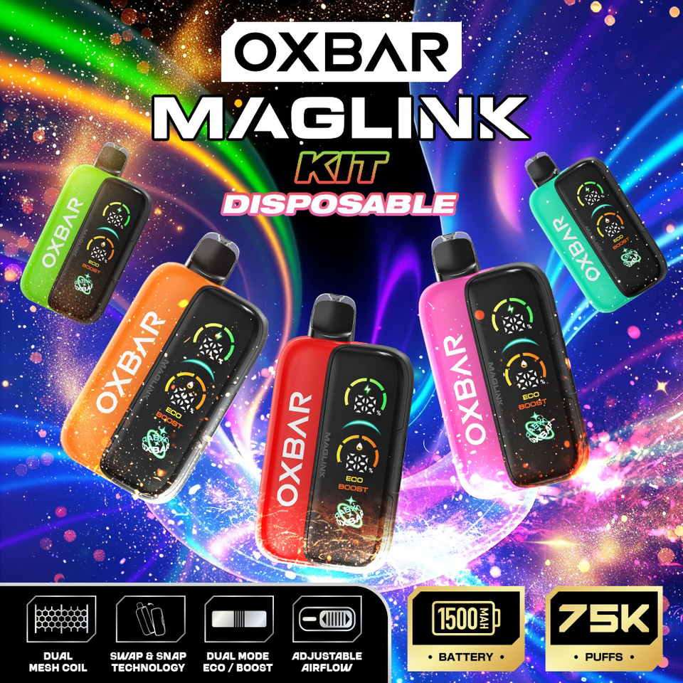 Oxbar Maglink Nixodine Kit Disposable (75000 Puffs)