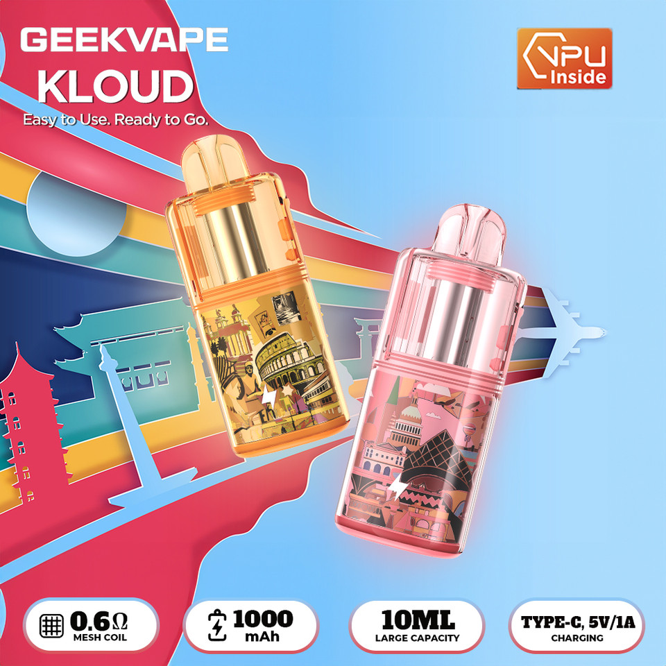 GeekVape Kloud 10ML Pod Kit Banner