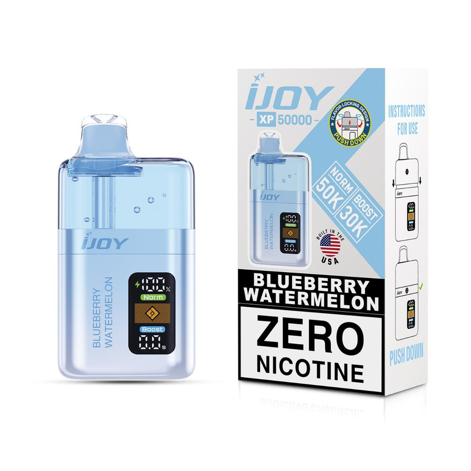 IJoy XP50000 Puff Zero Nicotine Disposable Blueberry Watermelon