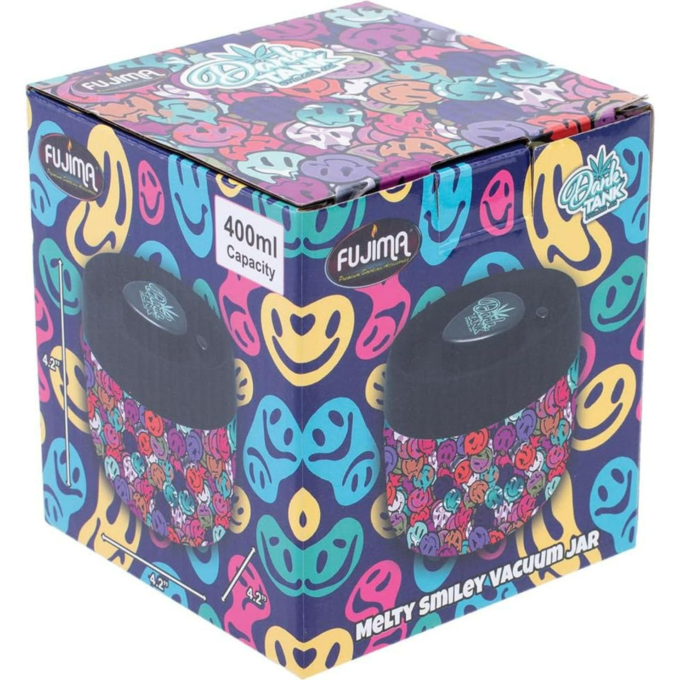 FUJIMA DANK TANK-VACCUM JAR TRAY - MELTY SMILEY