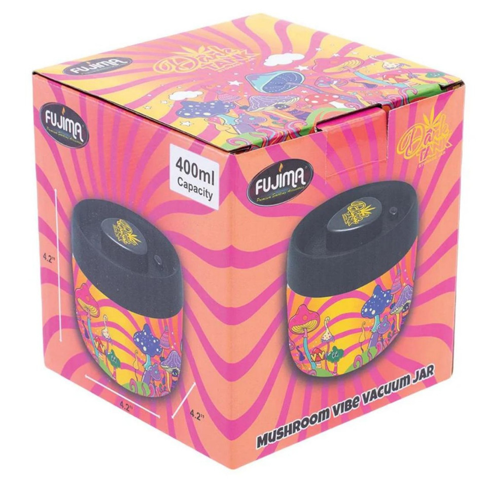 Fujima Dank Tank Vaccum Jar Black & White Cats