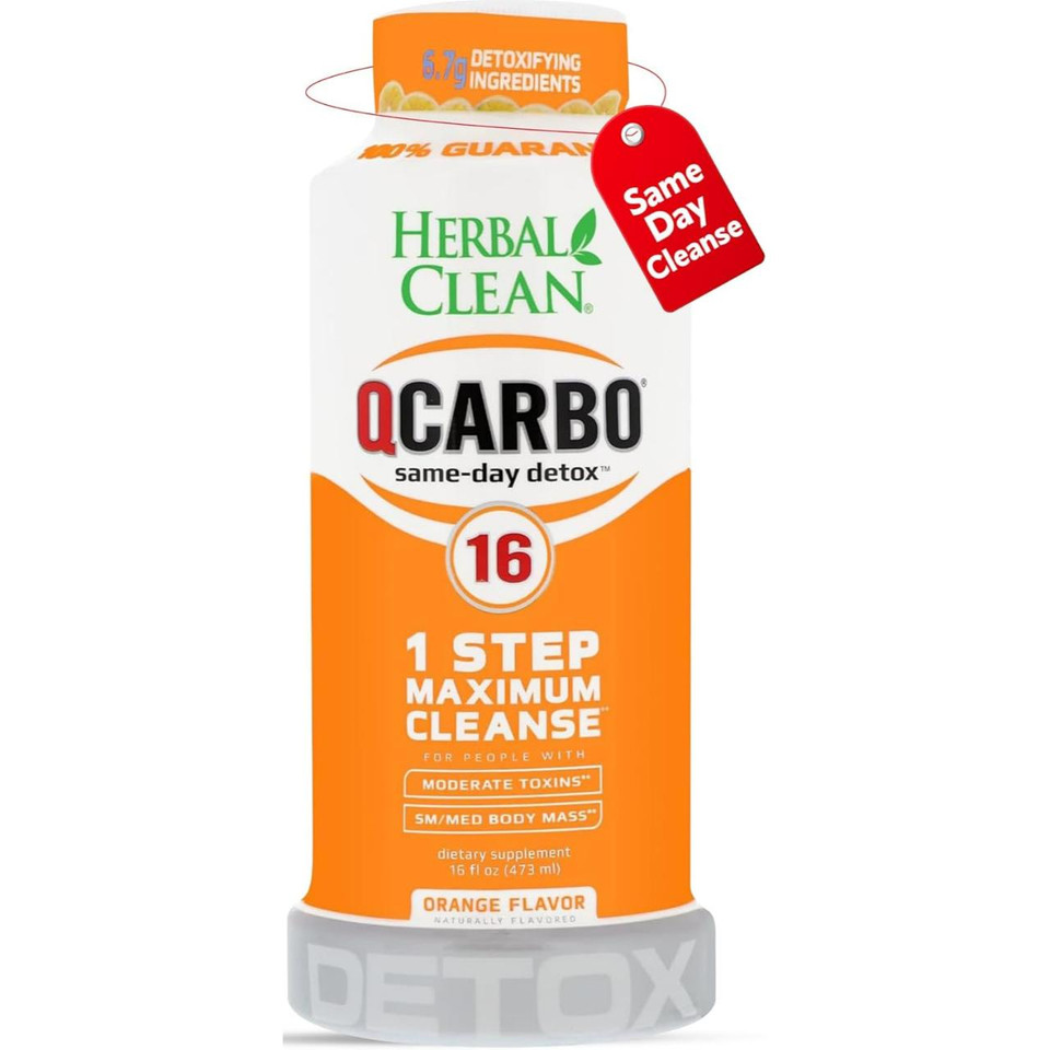 Herbal Clean Qcarbo 16 Orange