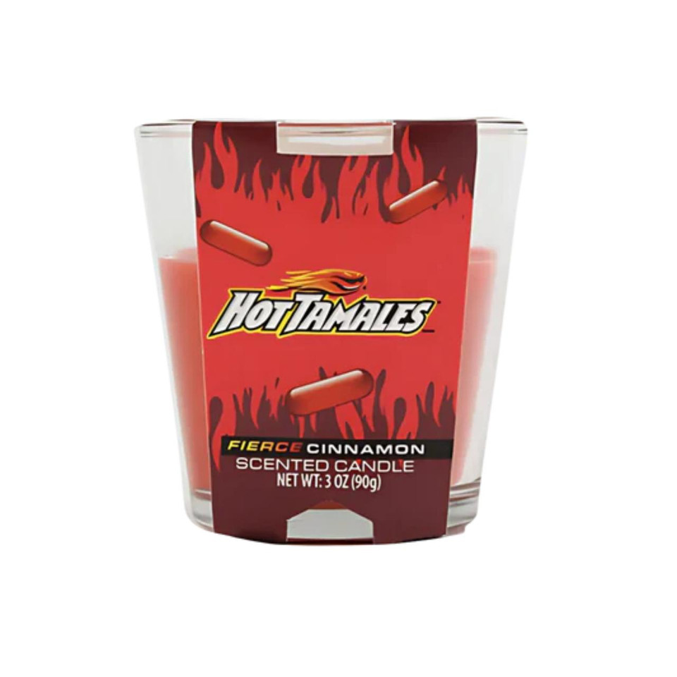 Hot Tamales Candle 3oz Fierce Cinnamon