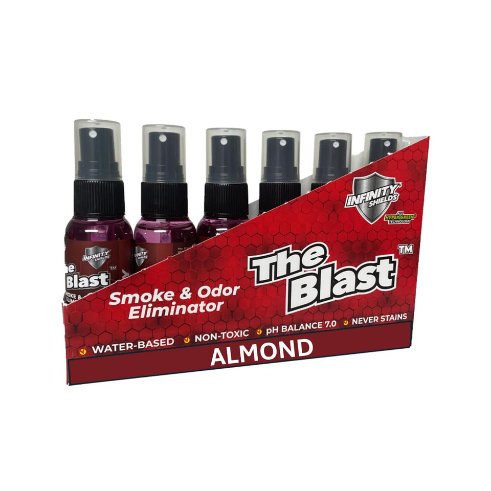 Infinity Shields The Blast Smoke & Odor Eliminator Spray - 6ct Almond