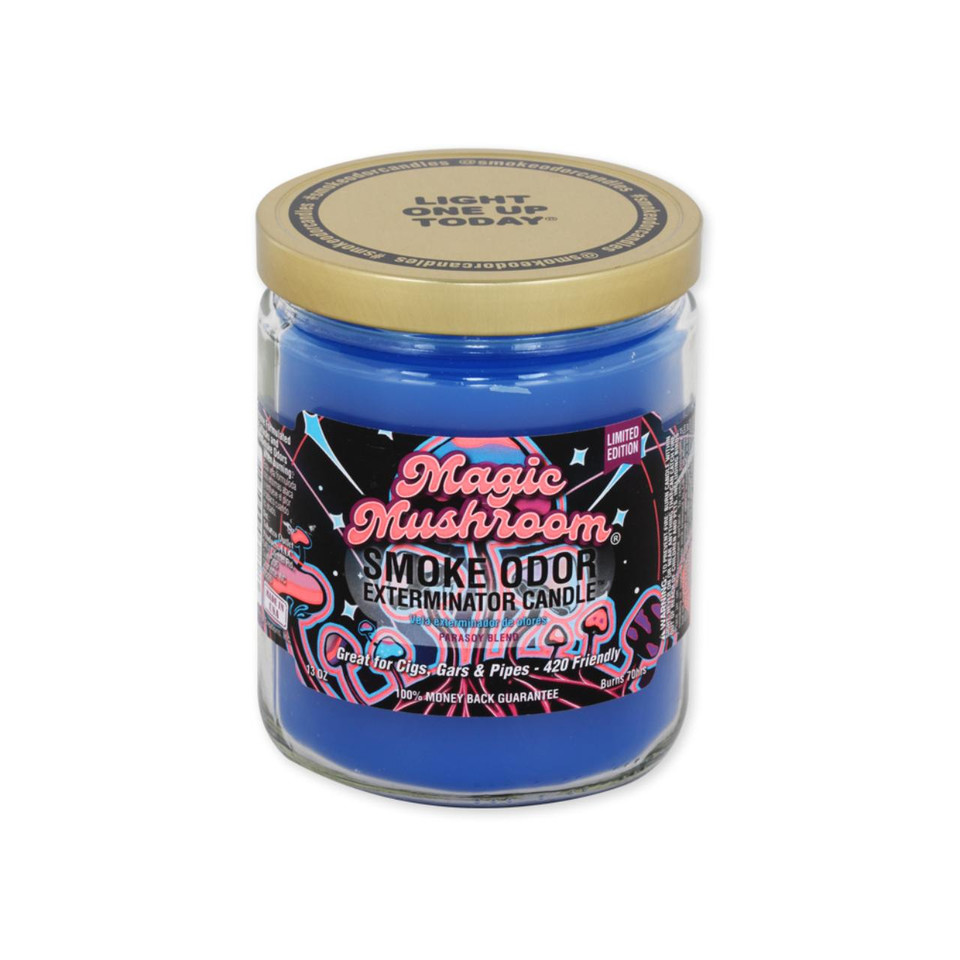 smoke odor 13oz candle Magic Mushroom