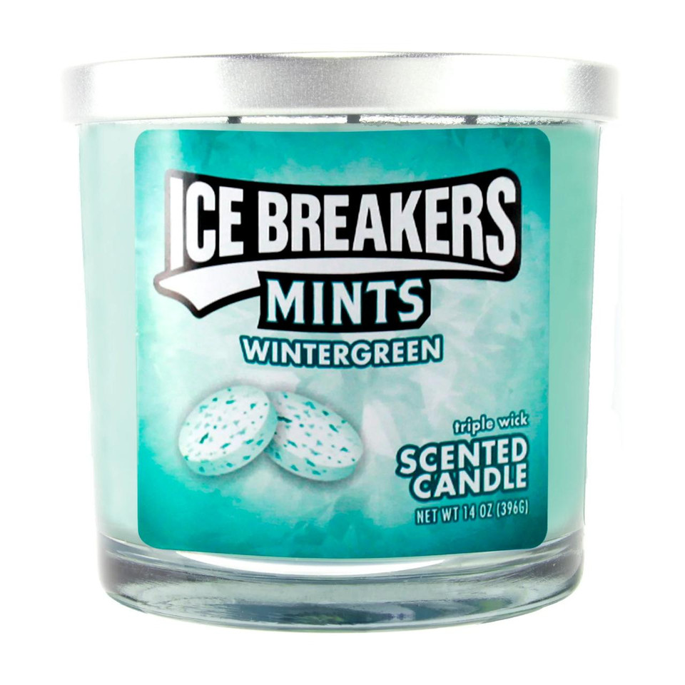 Icebreakers Mintz 3oz Candle Wintergreen