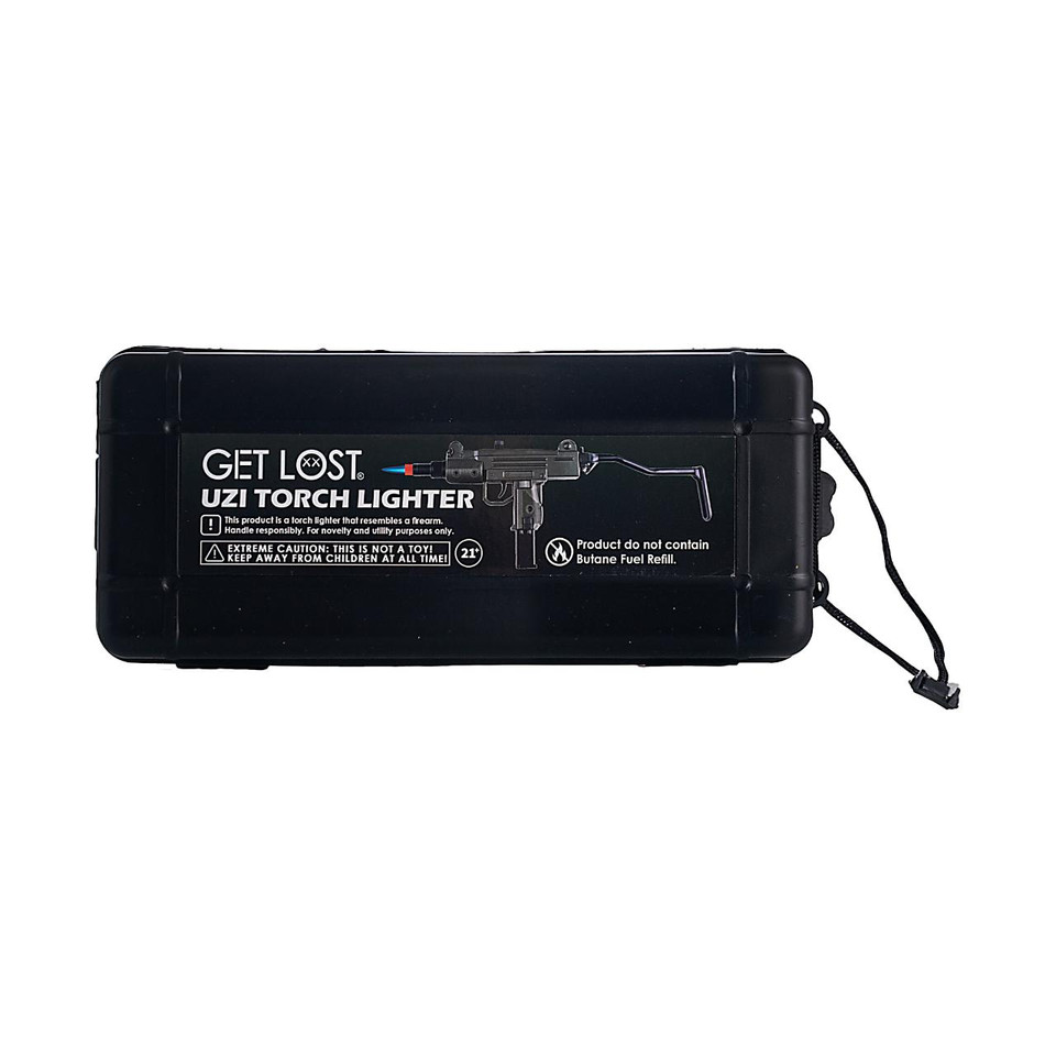 Get Lost Uzi Torch Box Front