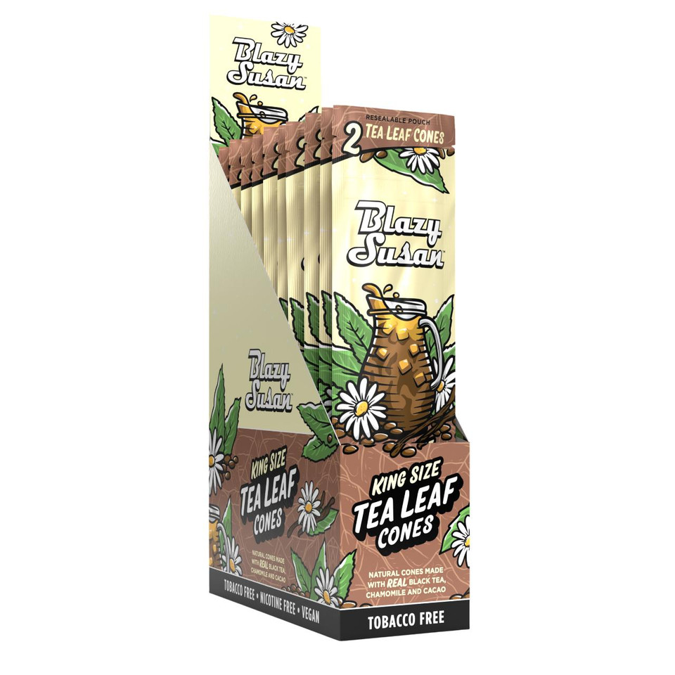 BLAZY SUSAN KING SIZE- 10PK TEA LEAF CONES