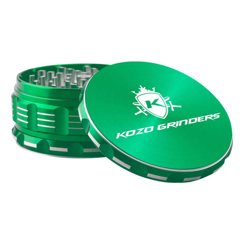 KOZO GRINDER M1- 4 ALUMINUM- 4CT GREEN
