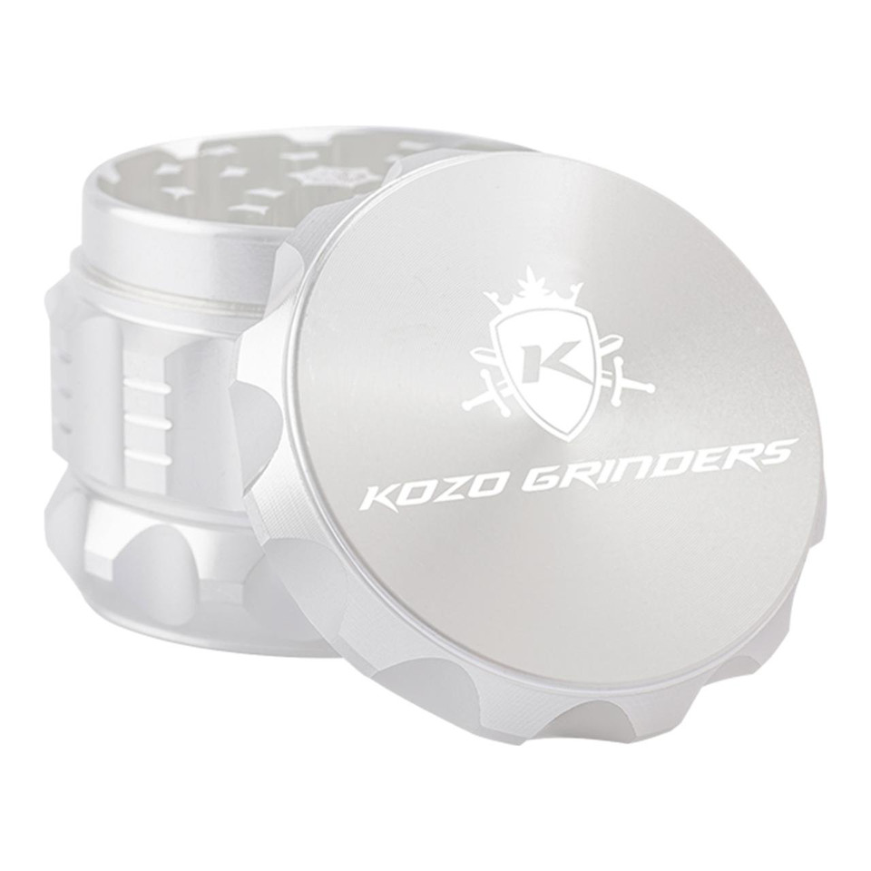 KOZO GRINDER M1- 2 ALUMINUM- 4CT SILVER