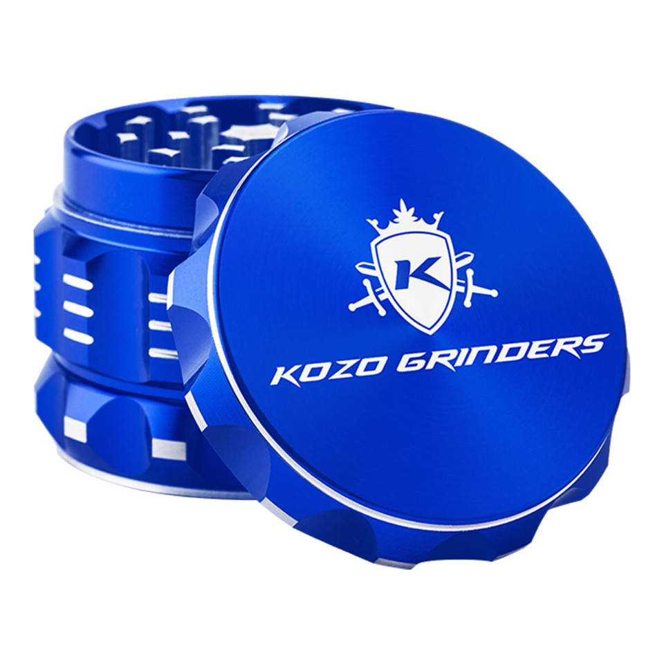 KOZO GRINDER M1- 2 ALUMINUM- 4CT BLUE