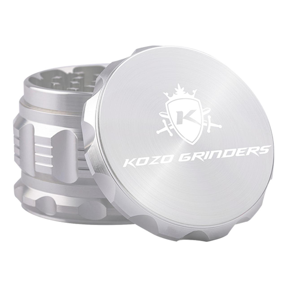 KOZO GRINDER M1- 2.5 ALUMINUM- 4CT SILVER