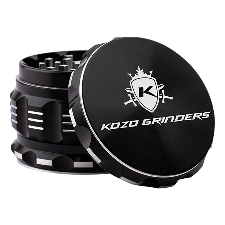 KOZO GRINDER M1- 2.5 ALUMINUM- 4CT BLACK