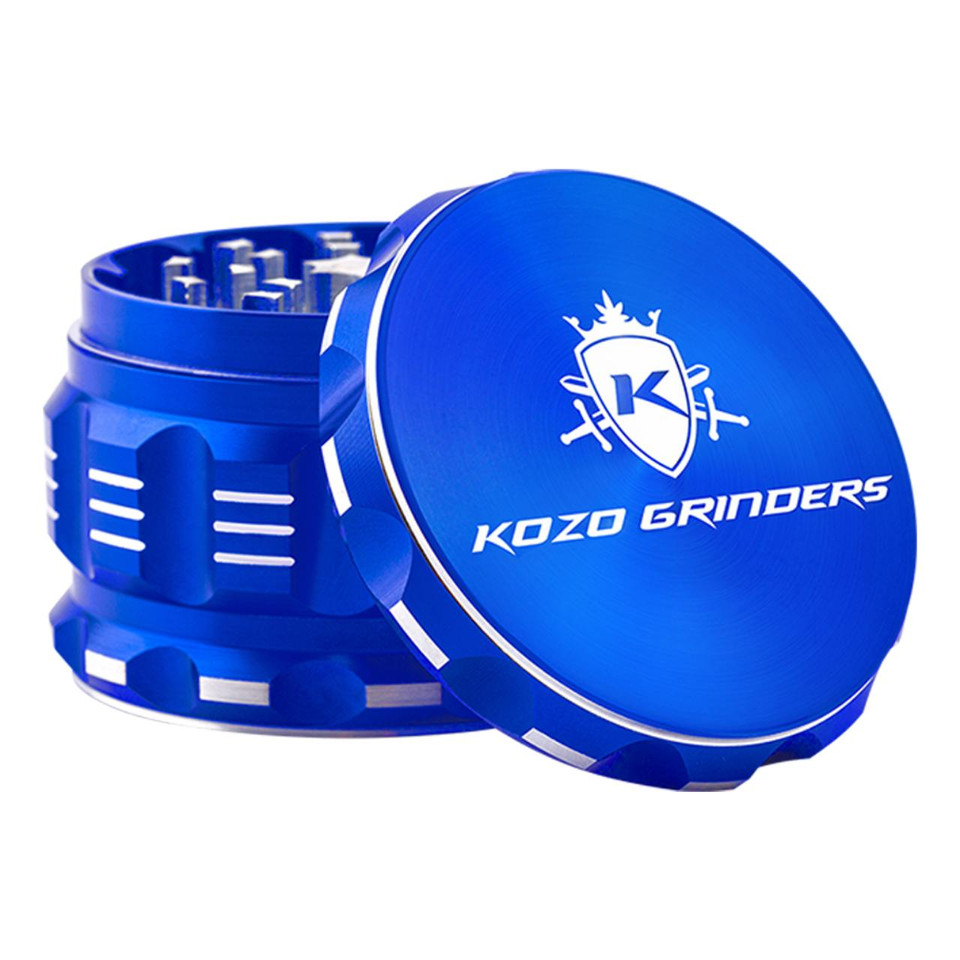 KOZO GRINDER M1- 2.5 ALUMINUM- 4CT BLUE