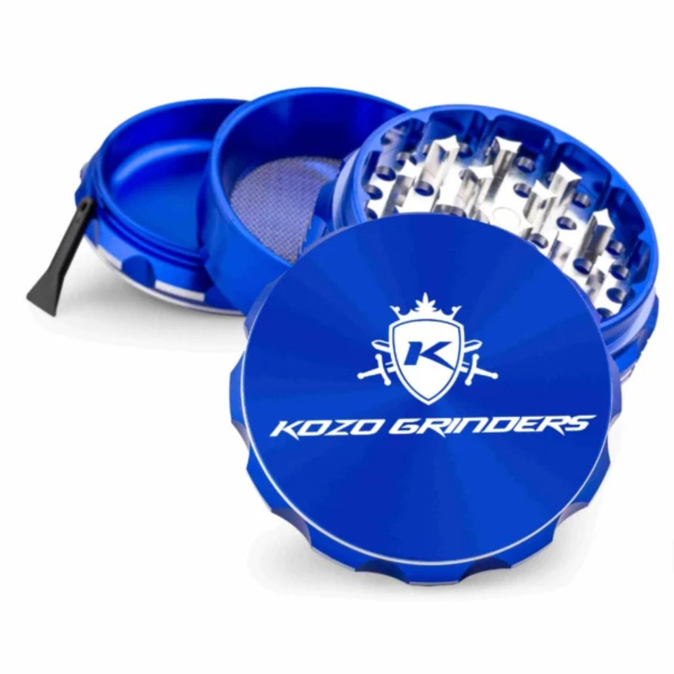 KOZO GRINDER M1- 3 Inch ALUMINUM 4CT-BLUE
