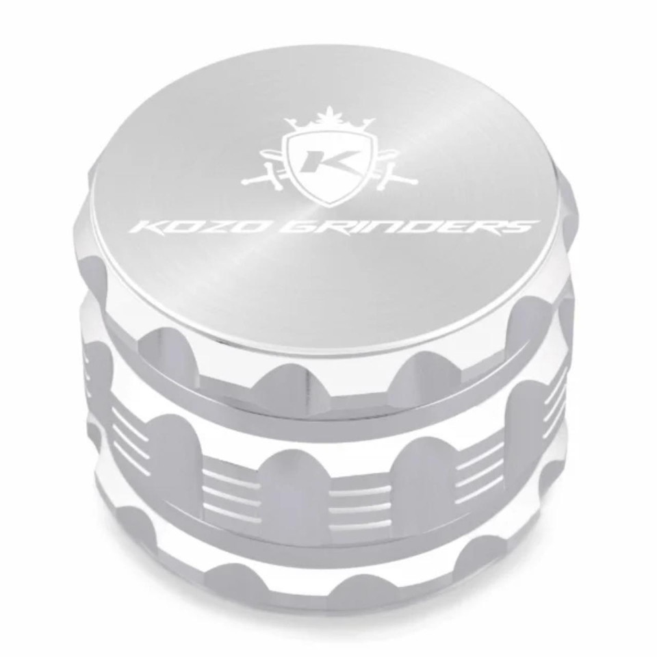 KOZO GRINDER M2 - 2.5 Inch ALUMINUM 4CT-SILVER
